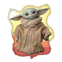 Star Wars Grogu ballon van 0,875 x 1,04 m