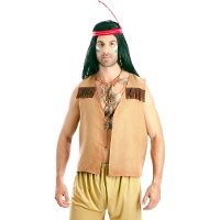 Indiaan- of cowboygilet voor volwassenen