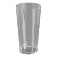 Wijnglazen van 90 ml van helder plastic - 10 stuks
