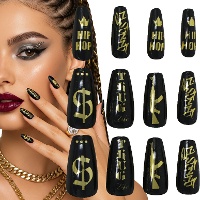 Thug Life nepnagels - 12 stuks