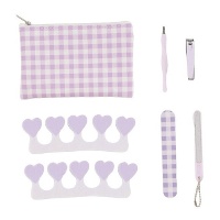 Vichy Lila Manicureset - 8 stuks