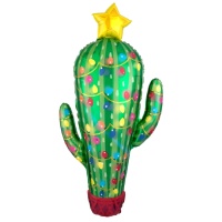 Kerstboom cactus ballon 1,01 x 0,53 m - Anagram