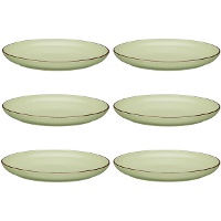 26 cm bord met vlakke rand - Vessia - 6 stuks