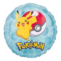 Blauwe Pokémon Go ballon van 43 cm
