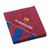 FC Barcelona blaugrana-servetten - 12 stuks