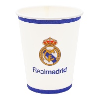 Real Madrid witte bekers - 8 stuks
