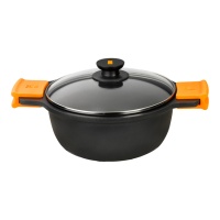 Casserole van 28 x 10,9 cm Efficient met deksel - Bra