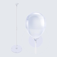 Transparante ballon tafelstuk van 70 cm