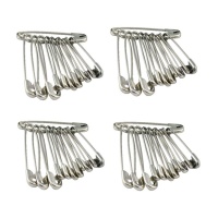 Veiligheidsspelden 2,8, 3,4, 3,9 en 4,5 cm - Fildor - 144 stuks