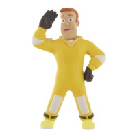 Taartfiguur van Brandweerman Sam van 8,5 cm