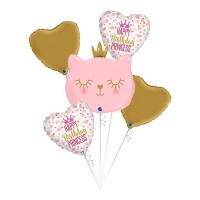 Prinses Kat Boeket - Grabo - 5 stuks