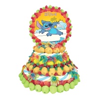 Stitch snoep taart van 1150 gr