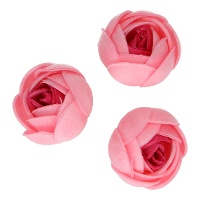 Rozenbloem Wafels van 3,5 cm - FunCakes - 6 stuks
