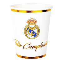 Real Madrid Verjaardagsbekers - 8 stuks