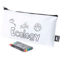 Ecology etui met kleurkrijtjes