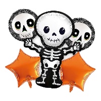 Halloween Skeletboeket - 5 stuks