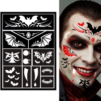 Vampier Make-up Sjabloon