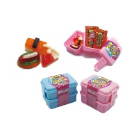 Lunchbox met jellybeans en knettersnoep van 11 gr - 1 stuk