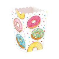 Doos met hoge donuts - 12 stuks