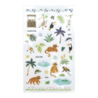 Jungle dierenstickers - Dailylike - 1 vel