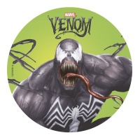 Eetbare Venom-wafel van 20 cm