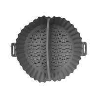 Vorm van 20 x 16 cm voor luchtfriteuse met 2 compartimenten