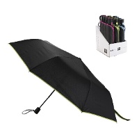 Windbestendige paraplu van 55 x 90 cm van vezel - 1 stuk