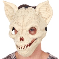 Bewegende Vleermuisschedelmasker
