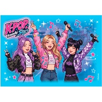 Eetbare oblaat K-pop 21 x 14,8 cm