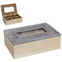 Theedoos Panot - 6 compartimenten