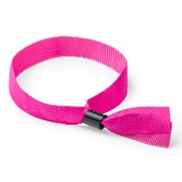 Polsband van stof met veiligheidssluiting 1,5 cm - 50 stuks