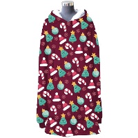 Grappige Kerst sweatshirt deken