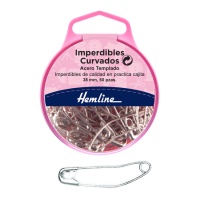 Gebogen Veiligheidsspelden van 3,8 cm - Hemline - 60 stuks