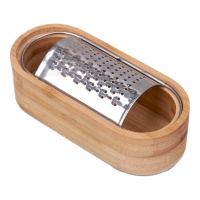 Rasp met bamboe opvangbak
