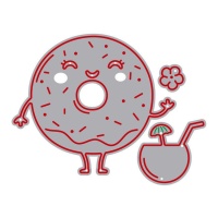 Zomerse donut stansvorm Zag - Misskuty - 3 stuks