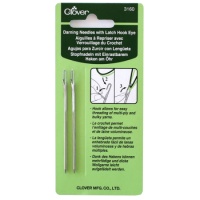 Stopnaalden met sluitend haakoog - Clover - 2 stuks