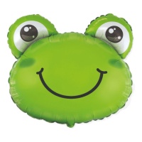 Kikker ballon van 70 x 63 cm - Conver Party
