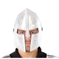 Zilveren Spartaans Masker