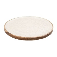 Ronde houten schaal van 30 cm - DCasa