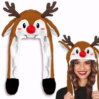 Bewegend rendiermuts