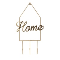 Wanddecoratie van Home van 36 x 24,5 x 4,5 cm