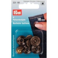Knopen voor vrijgezellen van 1,6 cm met spitse kop Aura - Prym - 4 stuks