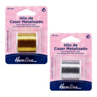 Metallic naaigaren - Hemline - 100 m
