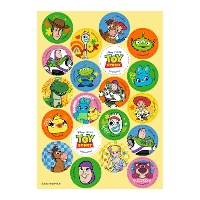 Mini eetbare wafelcirkels van Toy Story, 3,4 cm