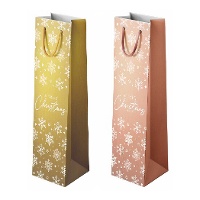 Wijntas van 35 x 10 x 8 cm van Golden Snow - 1 stuk