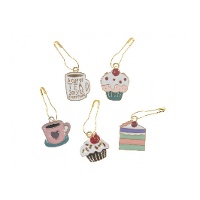 Stalen steekmarkeerders in de vorm van gebakjes - Milward - 5 stuks