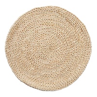 Rond placemat van 39 cm van esparto