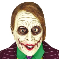 Gekke clown masker