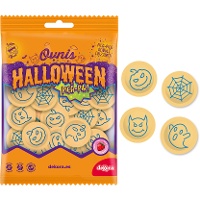 Halloween UFO snoepwafel gevuld met zuur poeder, 39 gr - Tattoo Halloween