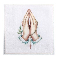Servetten voor ceremoniële doeleinden 16,5 x 16,5 cm - 20 stuks